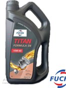 تصویر روغن موتور (10W40 SN) 4 لیتری FUCHS - New 