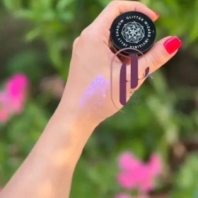 تصویر گلیتر ژلی شیگلم Sheglam مدل GLITTER WIZARD INVISIBLE JELLY SHADOW Purple 