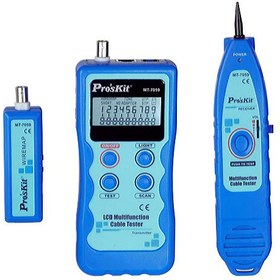 تصویر زوج یاب و تستر شبکه دیجیتال پروسکیت مدل ProsKit MT-7059 NetWork Tester