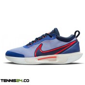 تصویر کفش تنیس مردانه نایک NikeCourt Air Zoom Pro Clay- آبی NikeCourt Air Zoom Pro Clay