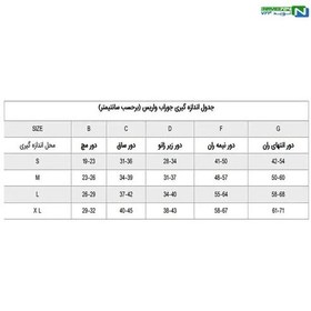 تصویر جوراب واریس کامپیوتری نوید کد BF1354 (از مچ پا تا بالای زانو - سایز L و XL) 