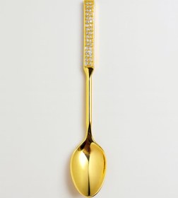 تصویر قاشق چایخوری طلایی bs676 
