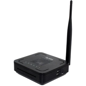 تصویر مودم روتر بی سیم زایکسل DEL1201-T10A/B ZyXEL ADSL2 Plus DEL1201-T10A B Wireless Modem Router