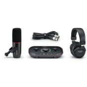 تصویر پکیج استودیویی کارت صدا، میکروفون و هدفون فوکوسرایت مدل Vocaster Two Studio Focusrite Vocaster Two Studio