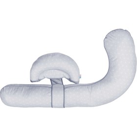 تصویر بالش بارداری ال طبی ستاره قاصدک رزبرن Roseborn 21856:Roseborn pregnancy pillow with patterned medical shape code