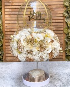 تصویر خرید کیک تولد و باکس گل در کرج 