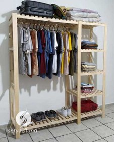 تصویر رگال چوبی ستیا کد 102 