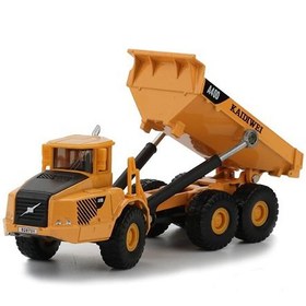 تصویر ماکت دامتراک معدن Mini Dump Trucks Construction 1/87 KDW 