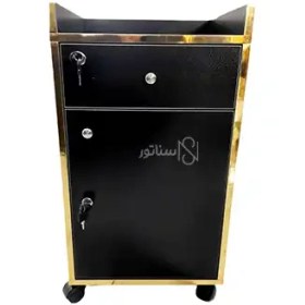 تصویر ترولی آرایشگاهی تک کشو کد ۴۰۸ 