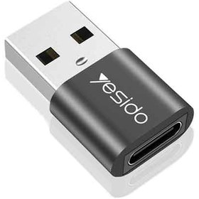 تصویر مبدل Type-C به USB یسیدو مدل GS09 ا Yesido GS09 Type-C To USB Yesido GS09 Type-C To USB