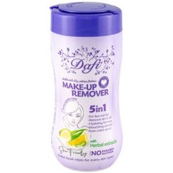 تصویر دستمال مرطوب پاک کننده آرایش دافی 