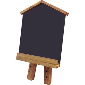 تصویر تخته سیاه طرح کلبه 