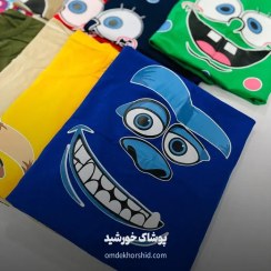 تصویر تیشرت لانگ پنبه انیمیشنی کد 13 