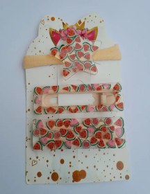 تصویر ست گیره و کش موی یلدایی 