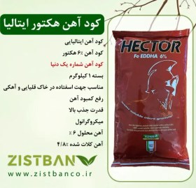 تصویر کود آهن 6% هکتور | Hector X-Green 