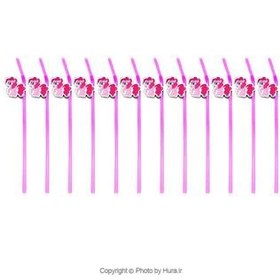 تصویر نی نوش تم پونی 12 عددی 