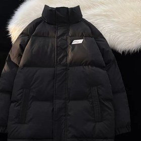 تصویر کاپشن پفکی ساده 