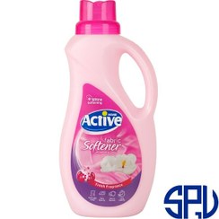 تصویر نرم کننده حوله و لباس صورتی اکتیو 