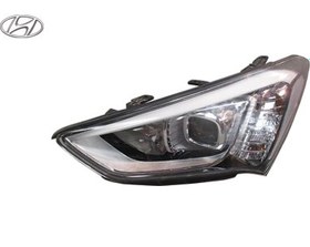 تصویر چراغ جلو هیوندای سانتافه زنون سمت چپ ۲۰۱۷ Left headlight