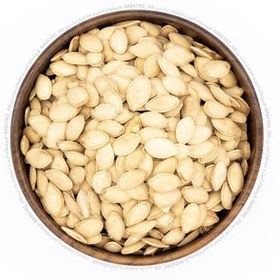 تصویر تخمه کدو نمکی خارجی pumpkin seeds