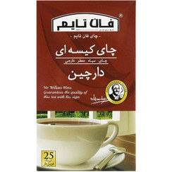 تصویر چای تی بگ دارچین 25 عددی فان تایم 