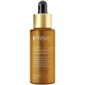 تصویر سرم روشن کننده پوست مدل Anti-Spot حجم 30 میلی لیتر پرایم Prime Ultimate Whitening Anti Spot Serum 30ml