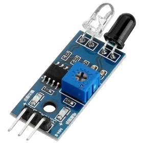 تصویر ماژول فرستنده گیرنده تشخیص خط IR 