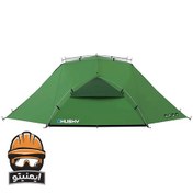 تصویر چادر کمپینگ 2 نفره هاسکی مدل Brofur 3 - رنگ سبز Husky 2-person camping tent, model Brofur 3