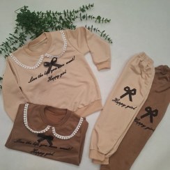 تصویر بلوز شلوار دخترانه happy girl 