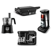 تصویر ست جهیزیه الکترونیکی GOURMET LUXURY 2.0 بسته ازدواج برقی کروم سیاه کاراجا Karaca 