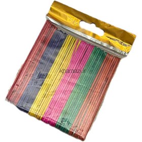 تصویر چوب بستنی رنگی 