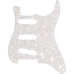 تصویر Fender Pickguard Strat SSS 11-Hole Mount Aged White - 992140001 
