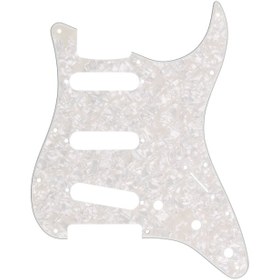 تصویر Fender Pickguard Strat SSS 11-Hole Mount Aged White - 992140001 