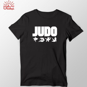 تصویر تیشرت مشکی جودو 