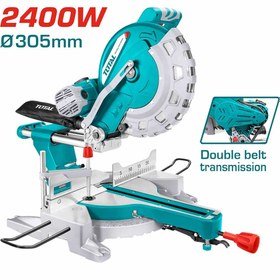 تصویر فارسی بر 2400 وات توتال مدل TS42183057 TS42183057 Slide Mitre Saw