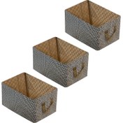 تصویر ارگانایزر لباس لیلیوم مدل بری بری بسته 3 عددی 