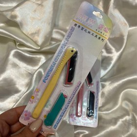 تصویر تیغ ابرو تاشو دو تیغه 