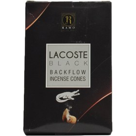 تصویر عود آبشاری رامو مدل LACOSTE BLACK بسته 10 عددی ا LACOSTE BLACK RAMO LACOSTE BLACK RAMO