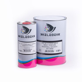 تصویر رنگ سفید مات ۷۵% پلی یورتان ۳ کیلوگرم کلبک با هاردنر 