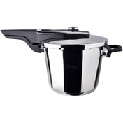 تصویر زودپز ام جی اس کد 801 ظرفیت ۶ لیتر با بدنه استیل 