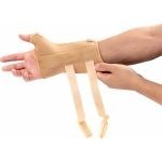 تصویر مچ بند آتل دار با انگشت شست Wrist-thumb splint with metal bar