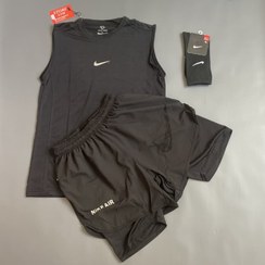 تصویر ست رکابی شلوارک آیرو نایک 