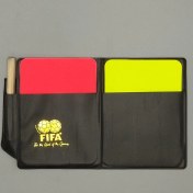 تصویر کارت داوری مدل فیفا 