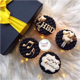 تصویر کیک تولد موزیسین 