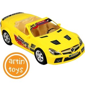 تصویر بنز زرد سلفونی 