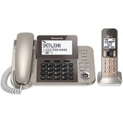 تصویر گوشی تلفن بی سیم پاناسونیک مدل KX-TGF350 Panasonic KX-TGF350 Corded & Cordless Phone