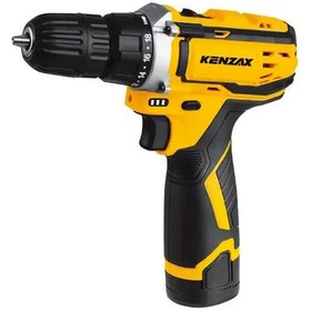 تصویر دریل پیچ گوشتی شارژی 12 ولت کنزاکس مدل 8112 Kenzax model 8112 12V rechargeable screwdriver drill