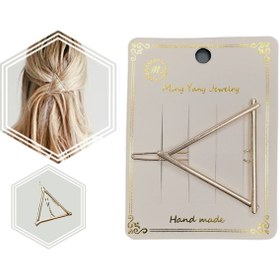 تصویر گلسر مو طلایی طرح Triangle 