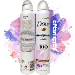 تصویر اسپری ضد تعریق زنانه داو مدل INVISIBLE حجم ۲۰۰ میل 