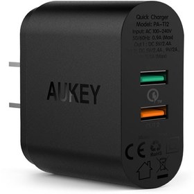 تصویر شارژر دیواری آکی Aukey PA-T12 Wall Charger 